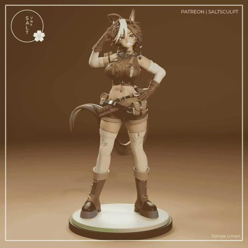 SaltSculpt 虚拟主播 马娘假小子-P站图纸收藏馆