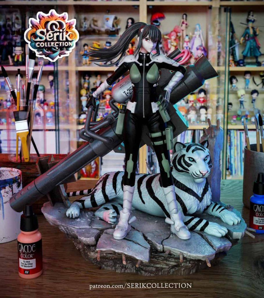 图片[2]-SERIK COLLECTION 怪兽8号 亚白米娜-P站图纸收藏馆