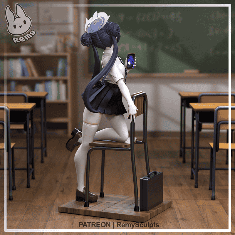 图片[3]-蔚蓝档案 妃咲-P站图纸收藏馆