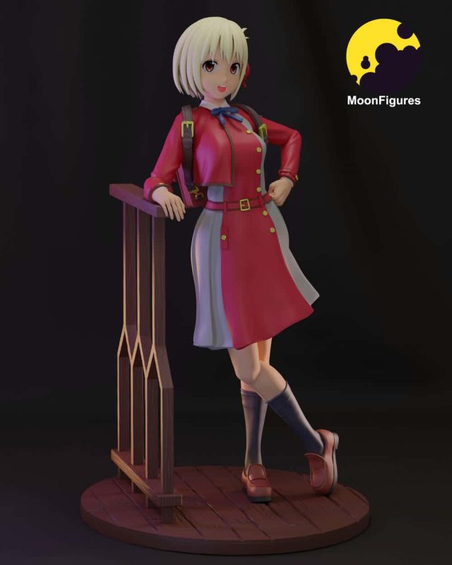 Moon Figures 莉可丽丝 锦木千束-P站图纸收藏馆