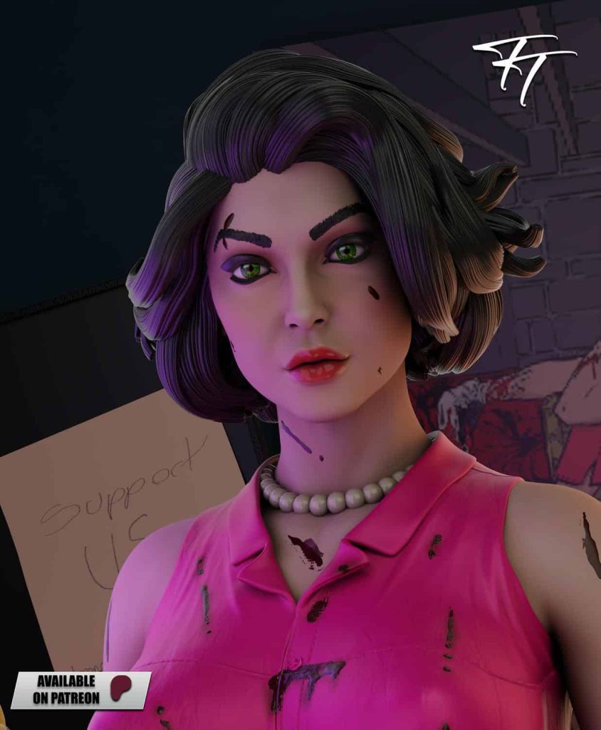 图片[2]-Trick 杀手女士 乔西·舒勒-P站图纸收藏馆