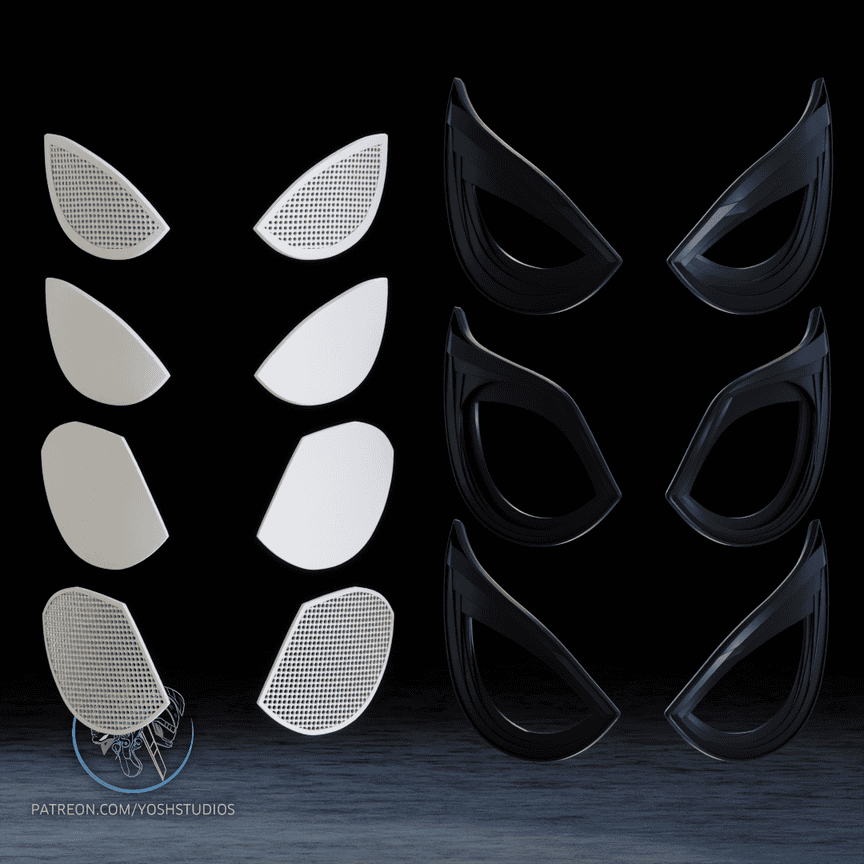 图片[4]-Yosh ‌漫威 神奇蜘蛛侠的头罩-P站图纸收藏馆