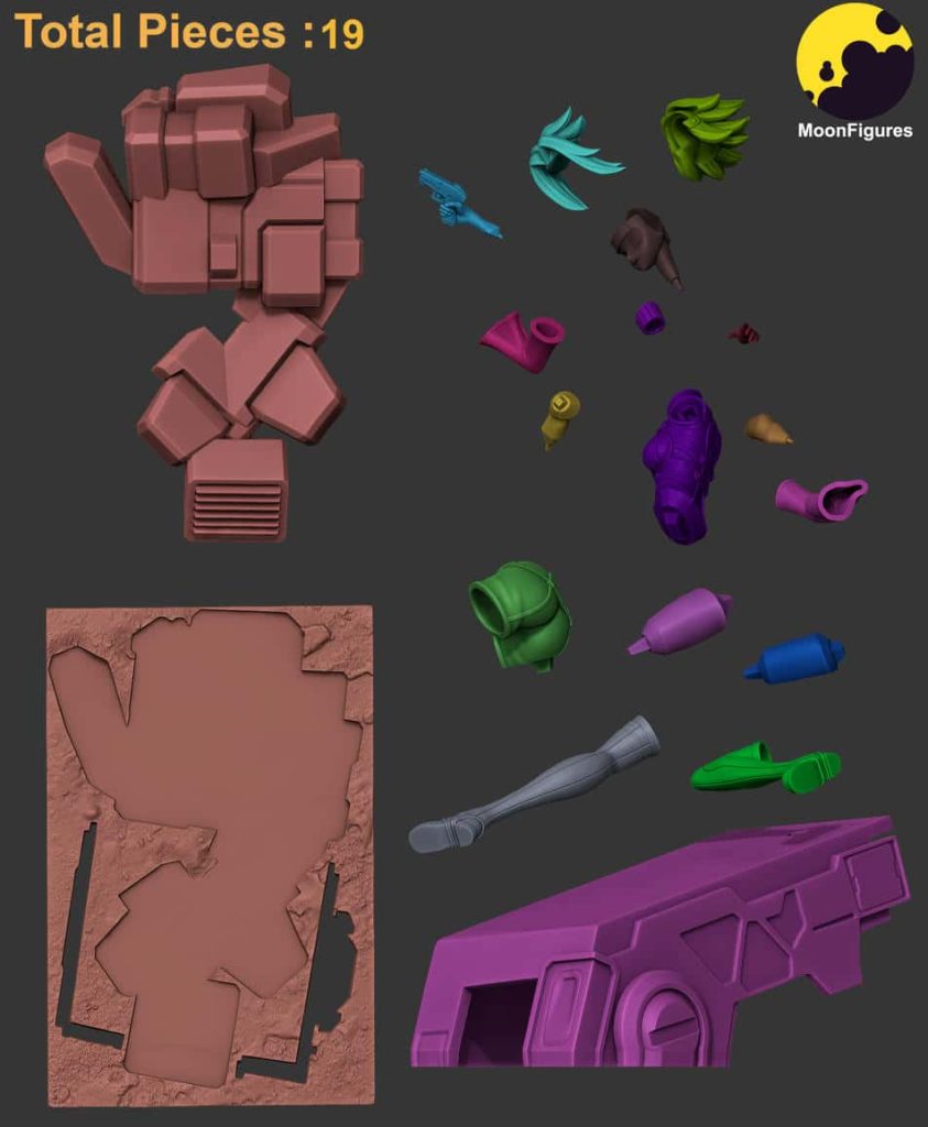 图片[4]-Moon Figures 反叛的鲁路修 ‌红月卡莲-P站图纸收藏馆