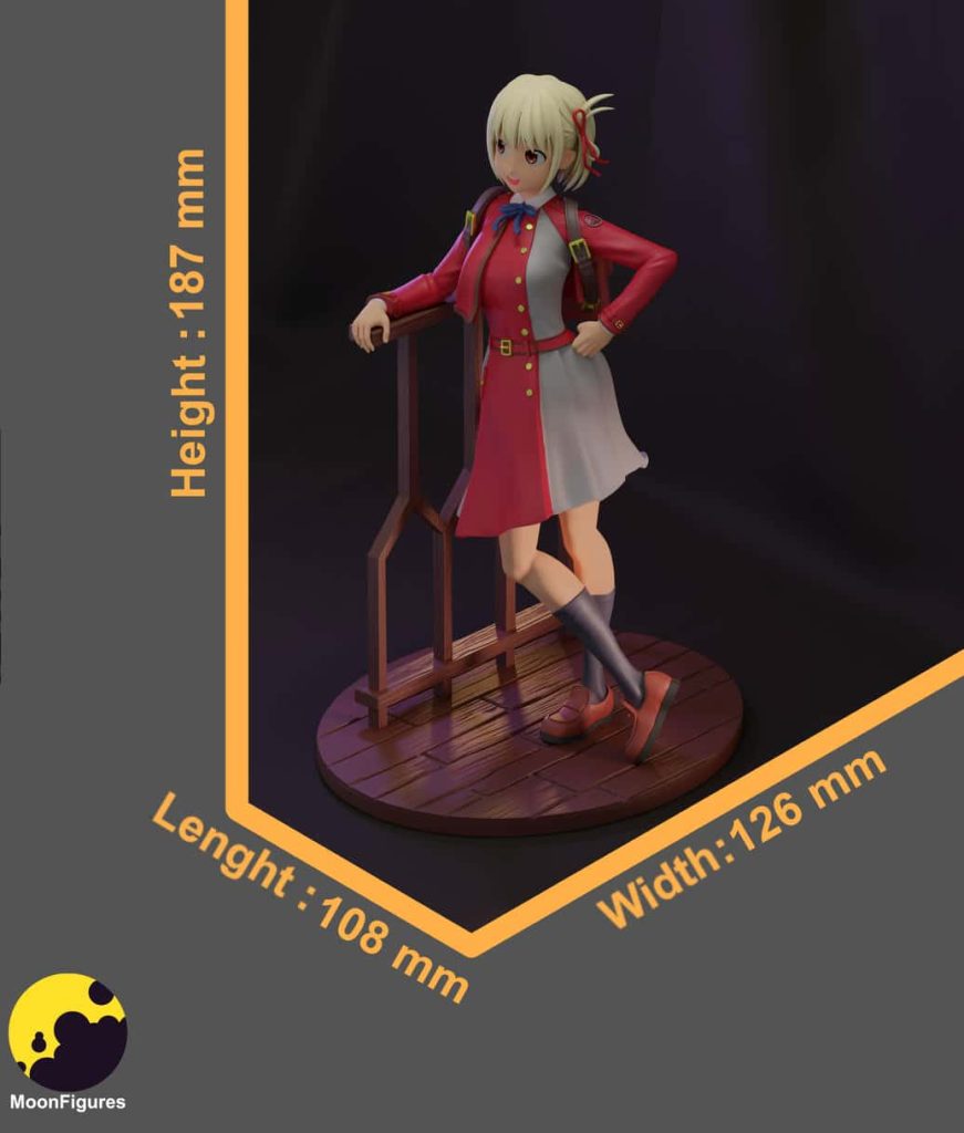 图片[3]-Moon Figures 莉可丽丝 锦木千束-P站图纸收藏馆