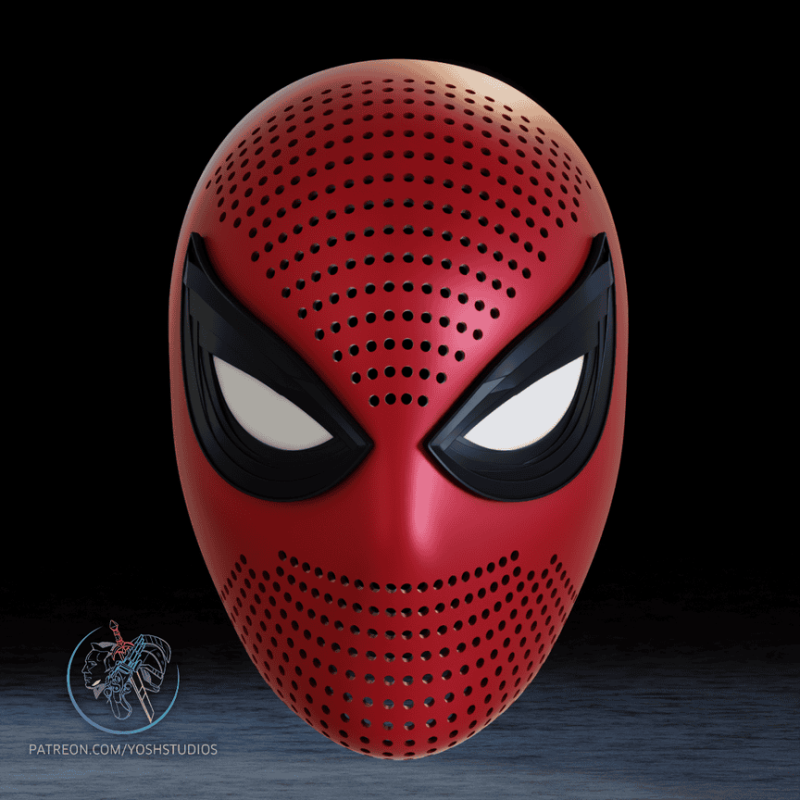 Yosh ‌漫威 神奇蜘蛛侠的头罩-P站图纸收藏馆