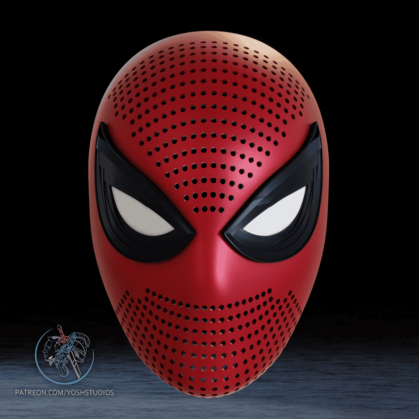 Yosh ‌漫威 神奇蜘蛛侠的头罩-P站图纸收藏馆