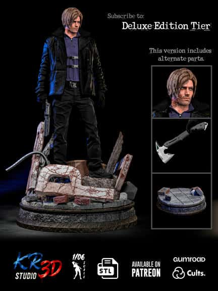 图片[2]-生化危机 里昂·S·肯尼迪-P站图纸收藏馆