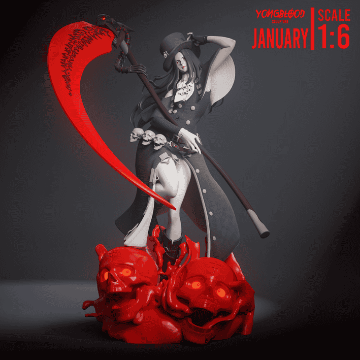 Yongblood Sculpture 罪恶装备 圣约-P站图纸收藏馆