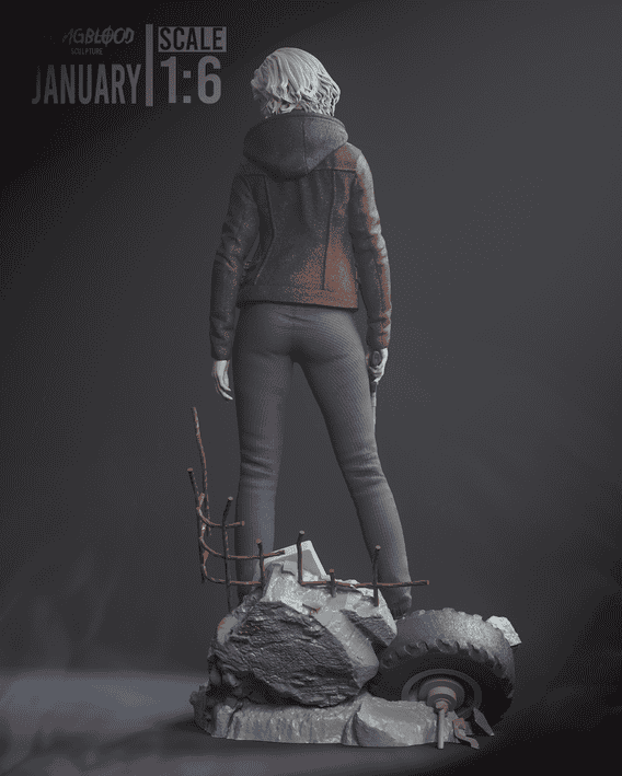 图片[3]-Yongblood Sculpture 生化危机 格蕾丝·阿什克罗夫特-P站图纸收藏馆