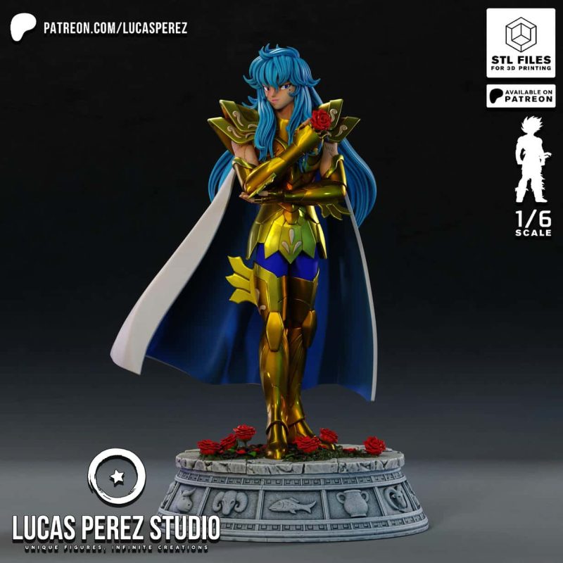 Lucas Perez 圣斗士星矢 双鱼座 阿布罗狄-P站图纸收藏馆