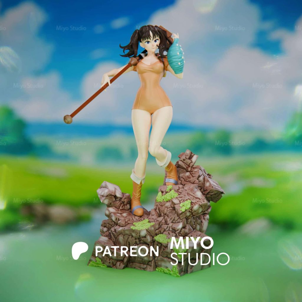 Miyo Studio 七大罪 黛安-P站图纸收藏馆