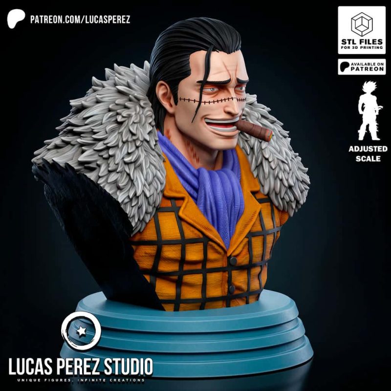 Lucas Perez 海贼王 克洛克达尔-P站图纸收藏馆