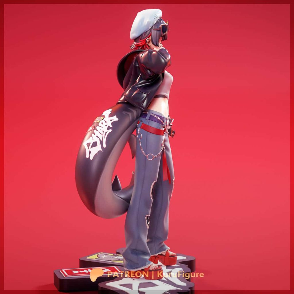 图片[4]-Kuru Figure 绝区零 艾莲·乔-P站图纸收藏馆