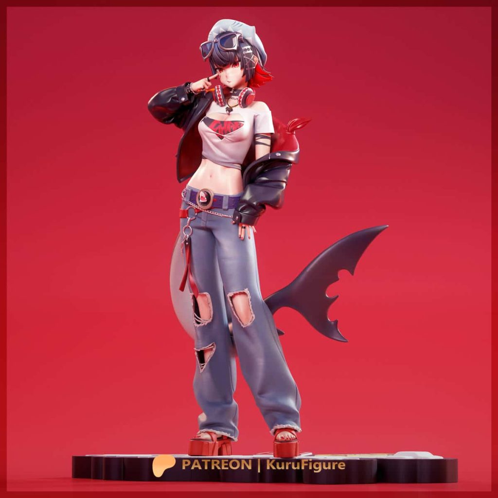 Kuru Figure 绝区零 艾莲·乔-P站图纸收藏馆