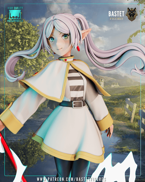 图片[2]-Bastet Figures 葬送的芙莉莲 芙莉莲-P站图纸收藏馆