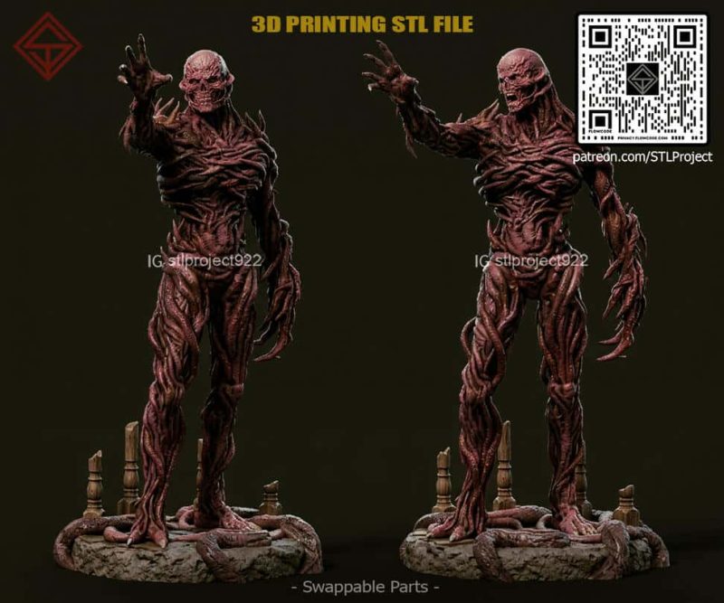 STL Project 怪奇物語 威可纳-P站图纸收藏馆
