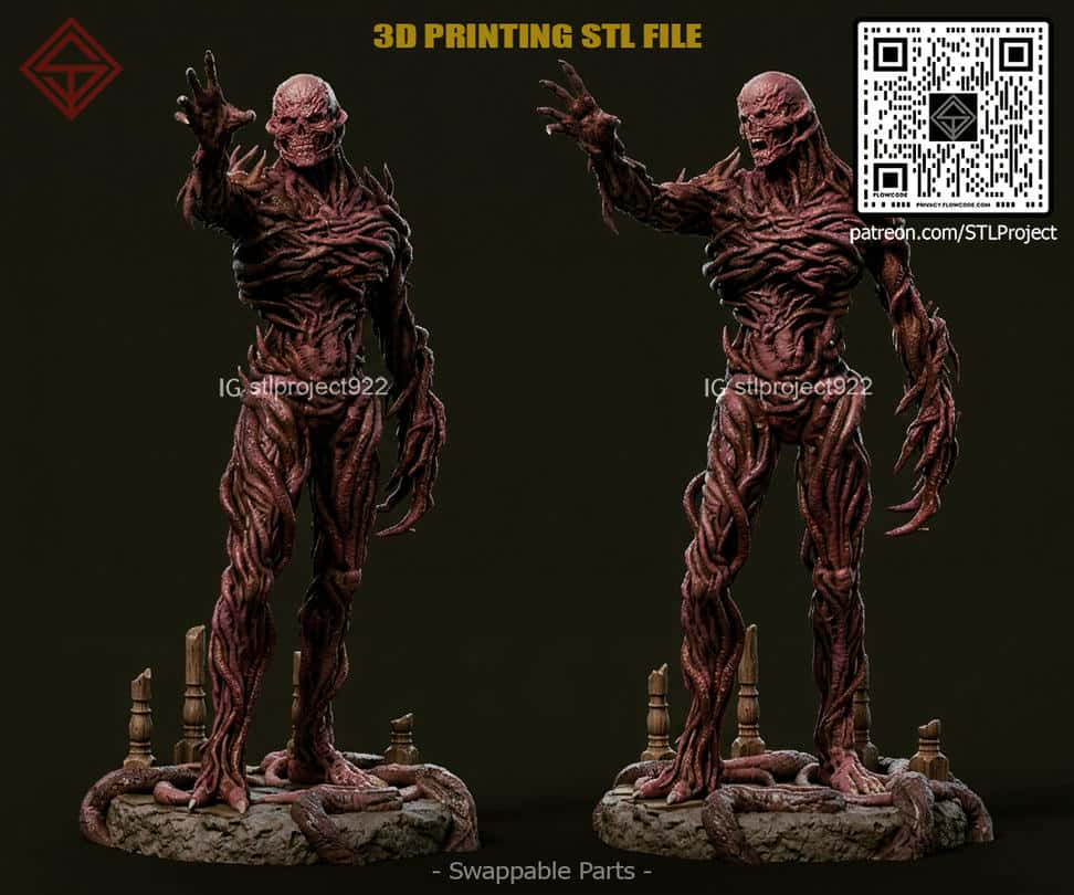 STL Project 怪奇物語 威可纳-P站图纸收藏馆