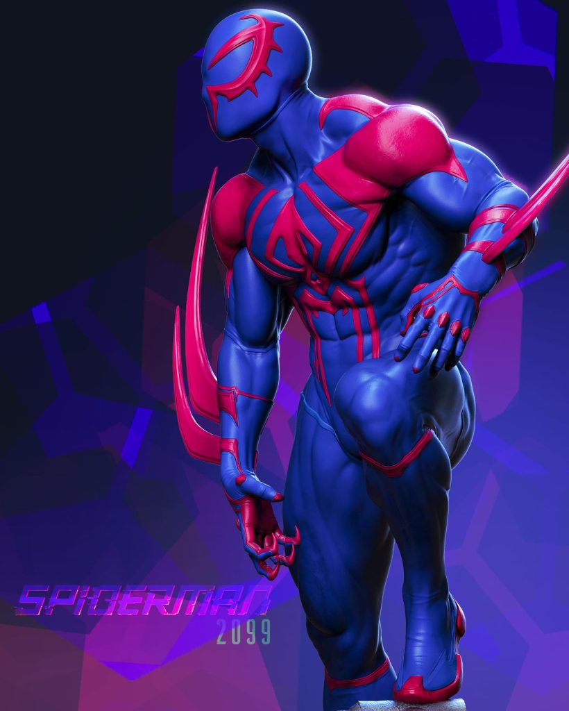 图片[2]-Stalyn Quito ‌漫威 蜘蛛侠2099-P站图纸收藏馆
