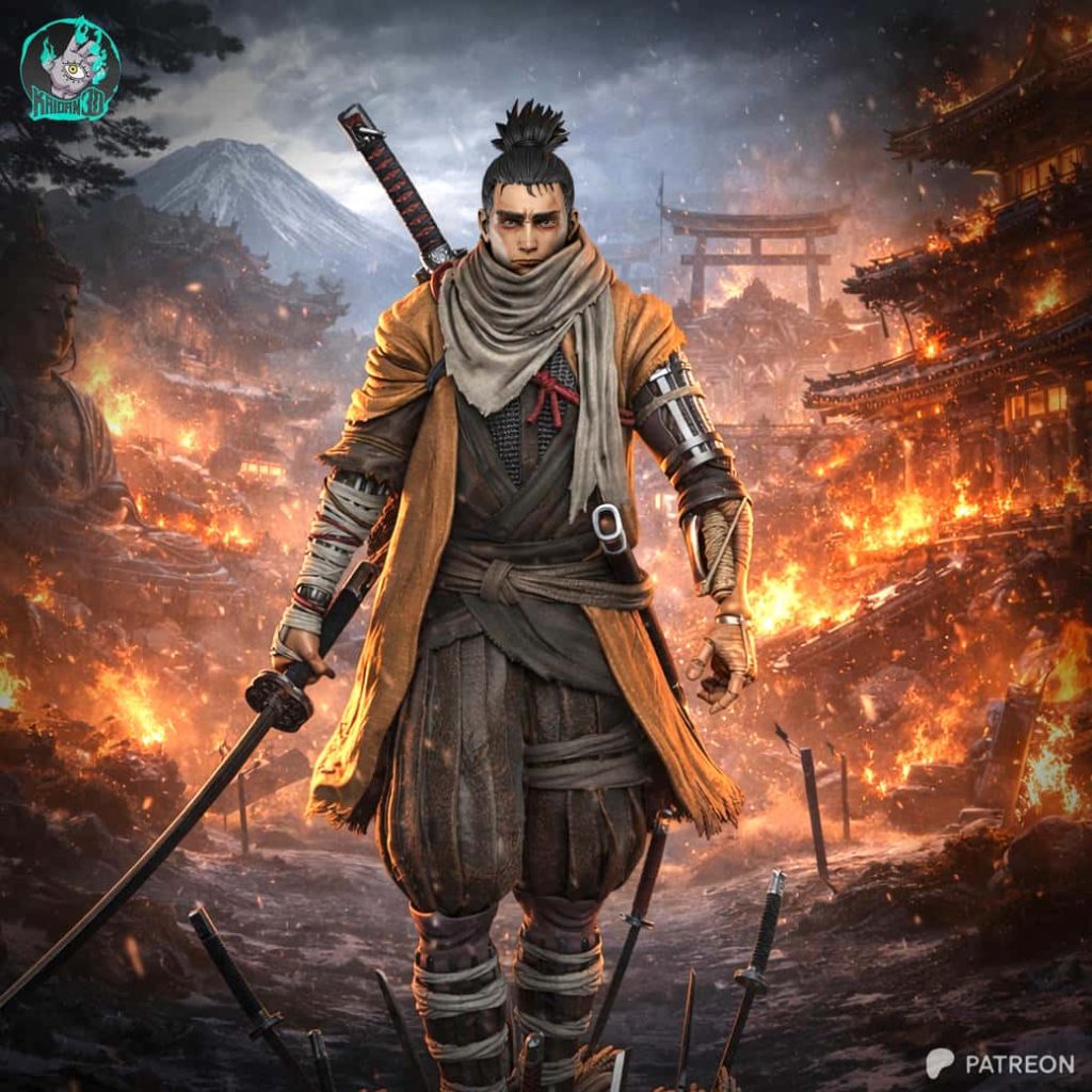 Kaidan 只狼 影逝二度-P站图纸收藏馆
