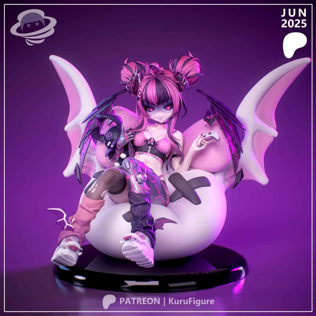 图片[2]-Kuru Figure 虚拟偶像 铁鼠-P站图纸收藏馆