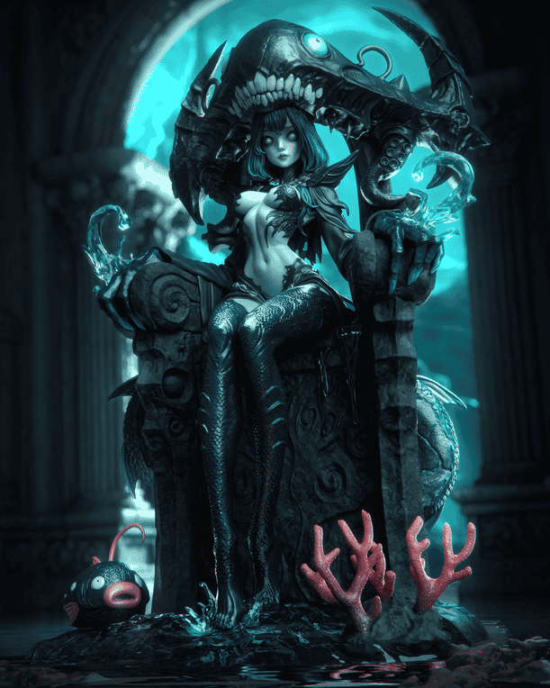 CA3D 沉没的公主阿扎沙拉-P站图纸收藏馆