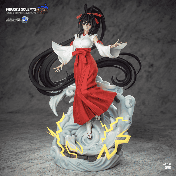 Shinobu Sculpts 恶魔高中D×D 姬岛朱乃-P站图纸收藏馆