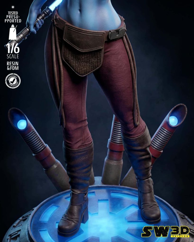 图片[3]-SW3D 星球大战 艾拉·塞库拉-P站图纸收藏馆