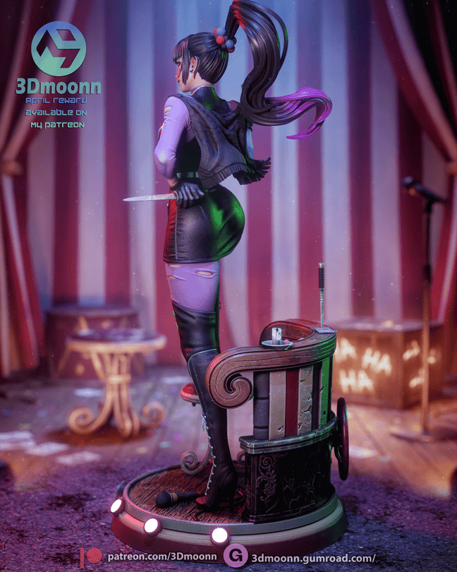 图片[3]-3Dmoonn DC漫画 笑点-P站图纸收藏馆