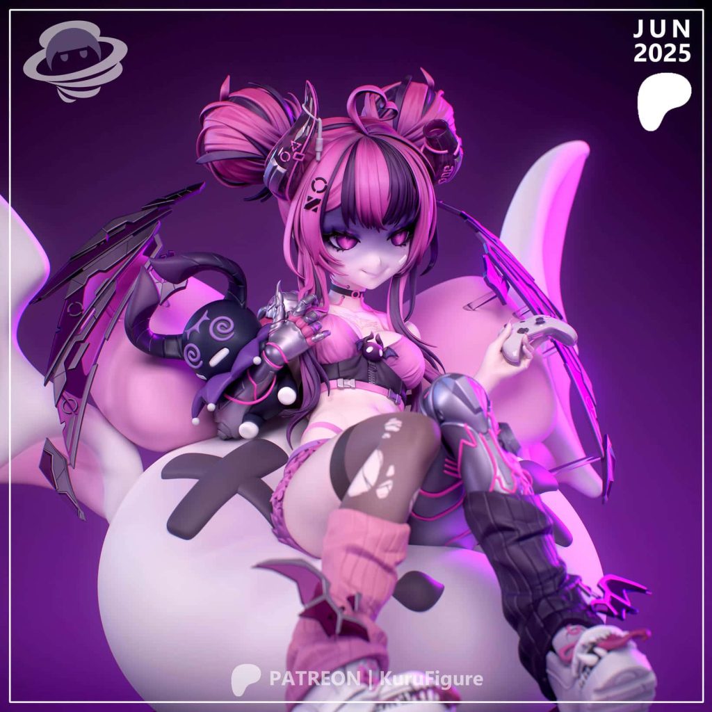 图片[3]-Kuru Figure 虚拟偶像 铁鼠-P站图纸收藏馆