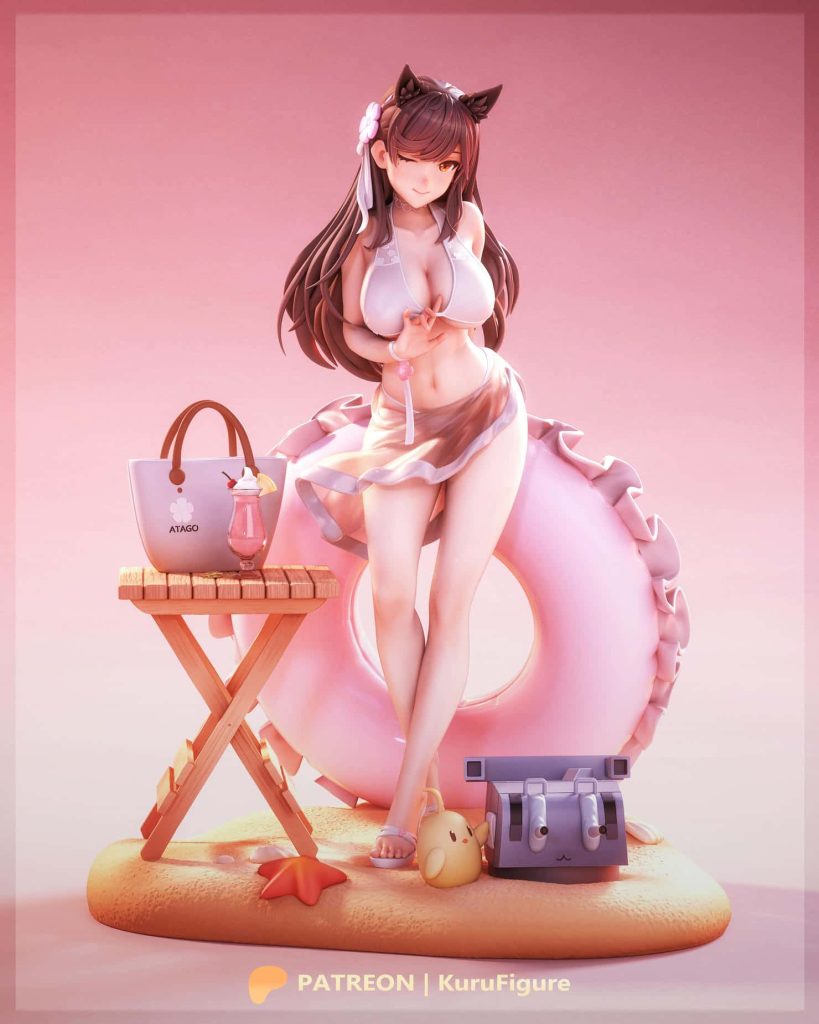 Kuru Figure 碧蓝航线 但爱宕-P站图纸收藏馆