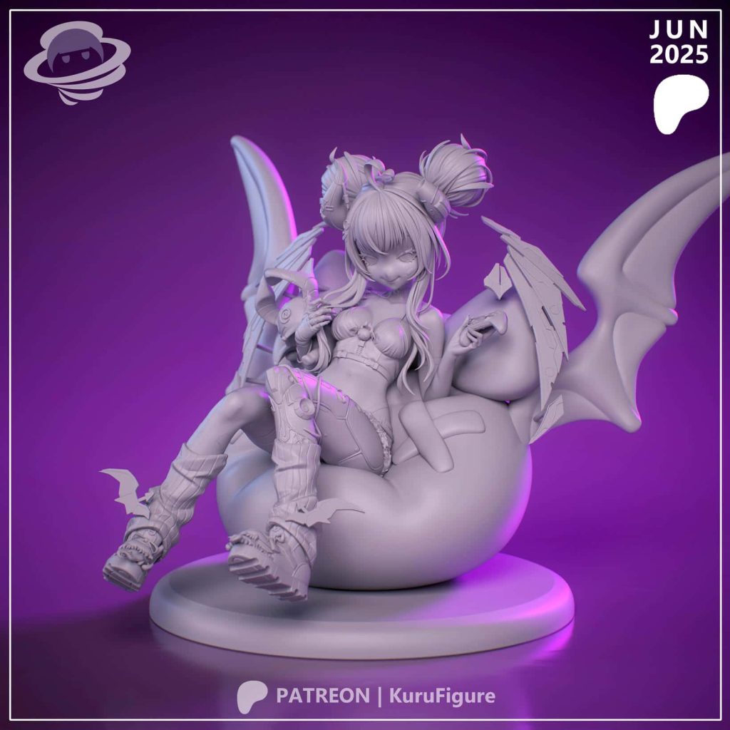 图片[4]-Kuru Figure 虚拟偶像 铁鼠-P站图纸收藏馆