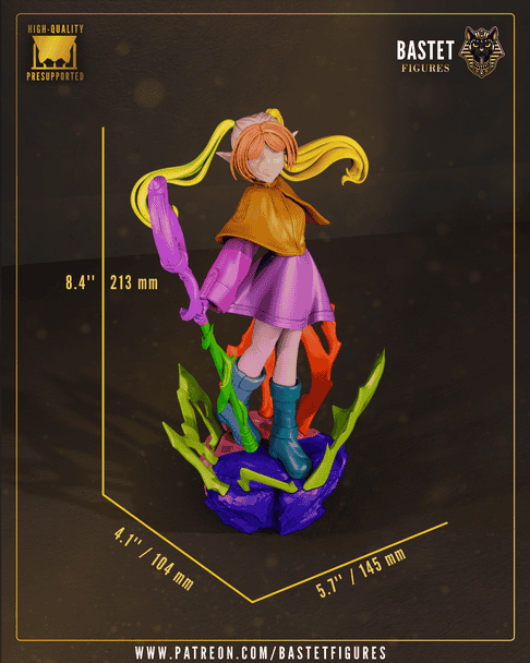 图片[4]-Bastet Figures 葬送的芙莉莲 芙莉莲-P站图纸收藏馆