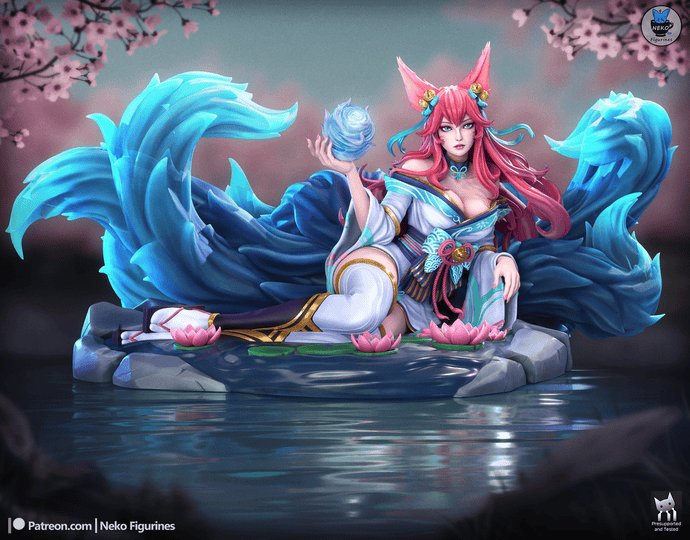 图片[2]-Neko 英雄联盟 阿狸-P站图纸收藏馆