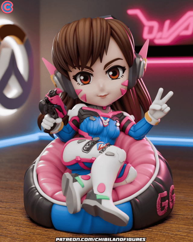 Chibi Land Figures 守望先锋 宋哈娜-P站图纸收藏馆