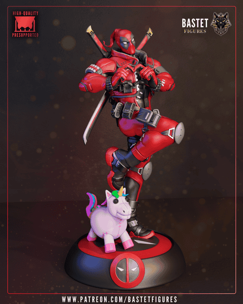Bastet Figures 漫威 死侍-P站图纸收藏馆
