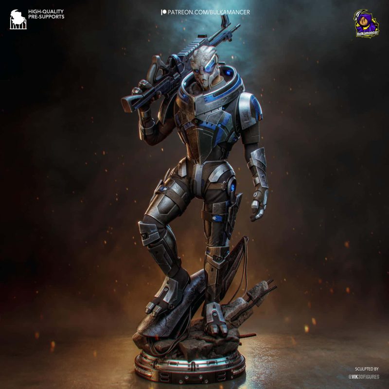 Bulkamancer 质量效应 盖拉斯·瓦基里安-P站图纸收藏馆