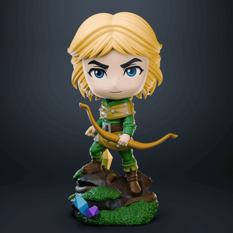 Chibi Land Figures 龙与地下城 韩克-P站图纸收藏馆