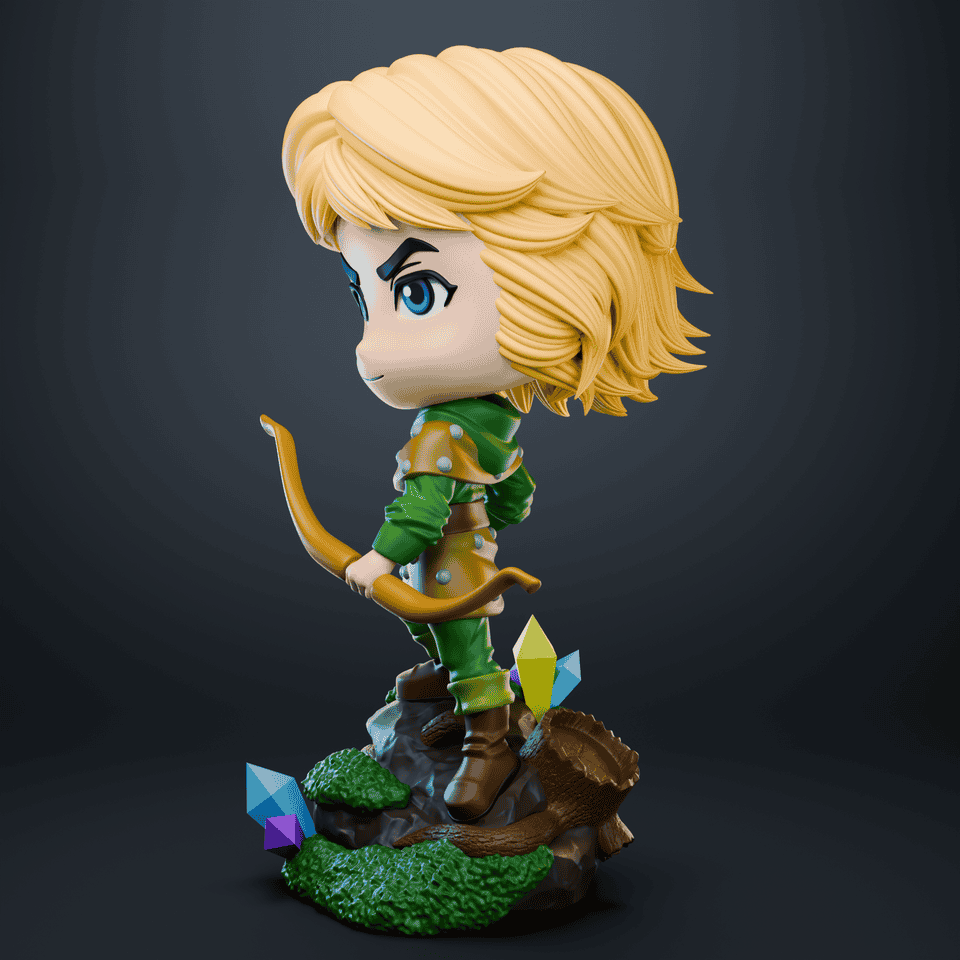 图片[2]-Chibi Land Figures 龙与地下城 韩克-P站图纸收藏馆