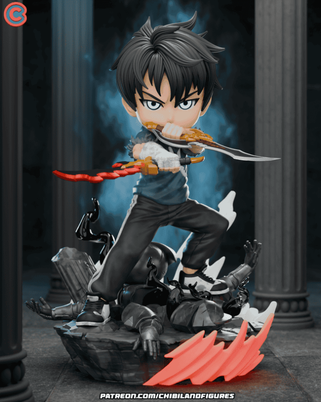 Chibi Land Figures 我独自升级 程肖宇-P站图纸收藏馆