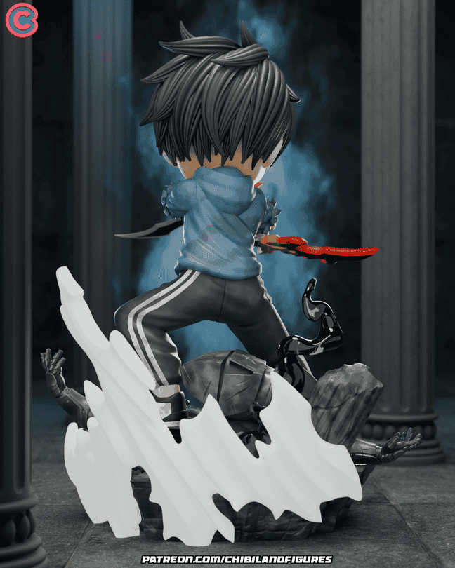 图片[3]-Chibi Land Figures 我独自升级 程肖宇-P站图纸收藏馆