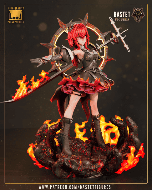 Bastet Figures 明日方舟 莱瓦汀-P站图纸收藏馆