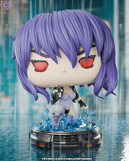 Chibi Land Figures 攻壳机动队 草薙素子-P站图纸收藏馆