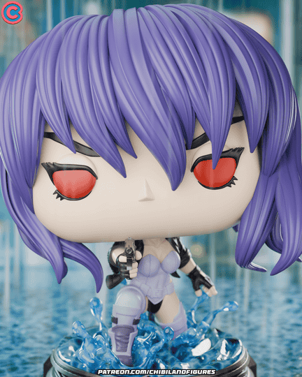 图片[2]-Chibi Land Figures 攻壳机动队 草薙素子-P站图纸收藏馆