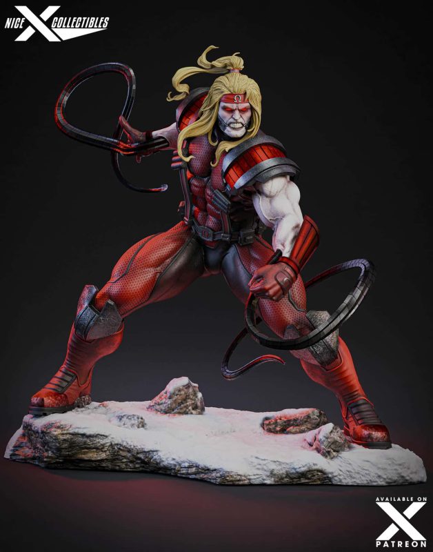 Nice X Collectibles 漫威 红色欧米伽-P站图纸收藏馆