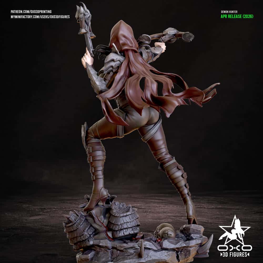 图片[4]-OXO3D 恶魔猎手-P站图纸收藏馆