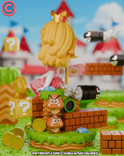 图片[3]-Chibi Land Figures 超级马力奥 碧姬公主-P站图纸收藏馆