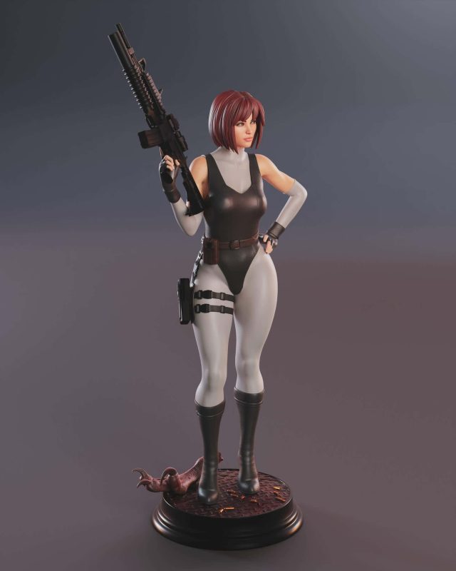 ABE3D 恐龙危机 蕾吉娜-P站图纸收藏馆