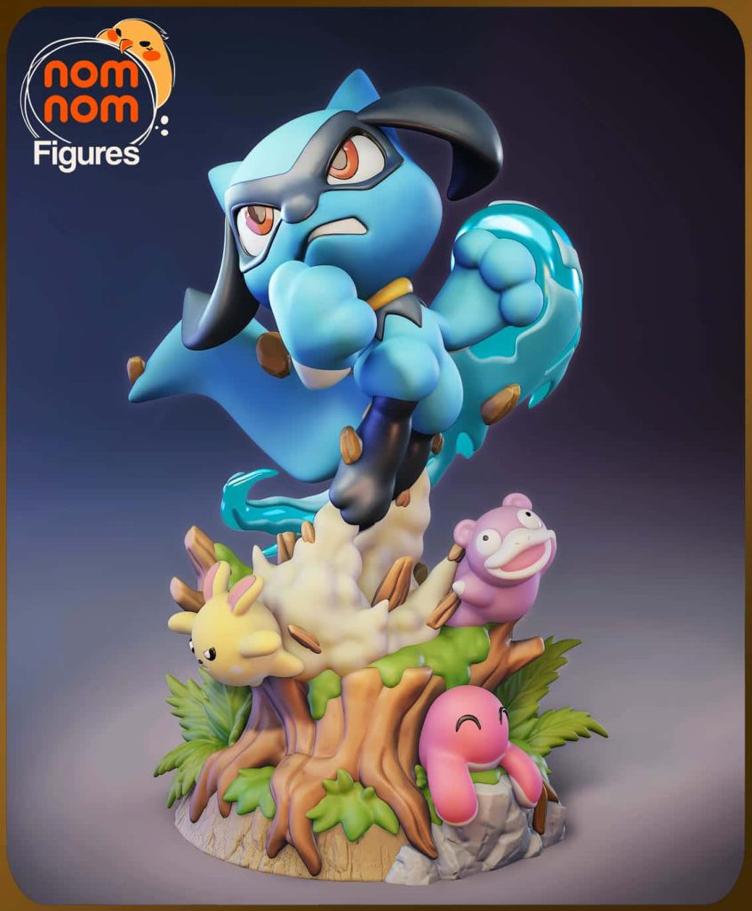 NomNom 精灵宝可梦 利欧路-P站图纸收藏馆
