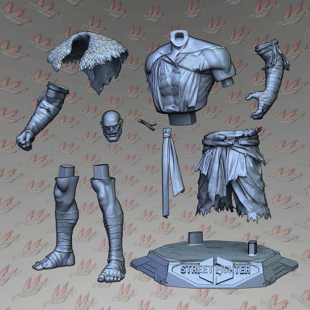 图片[5]-PCS 沙加特SAGAT SF6-P站图纸收藏馆
