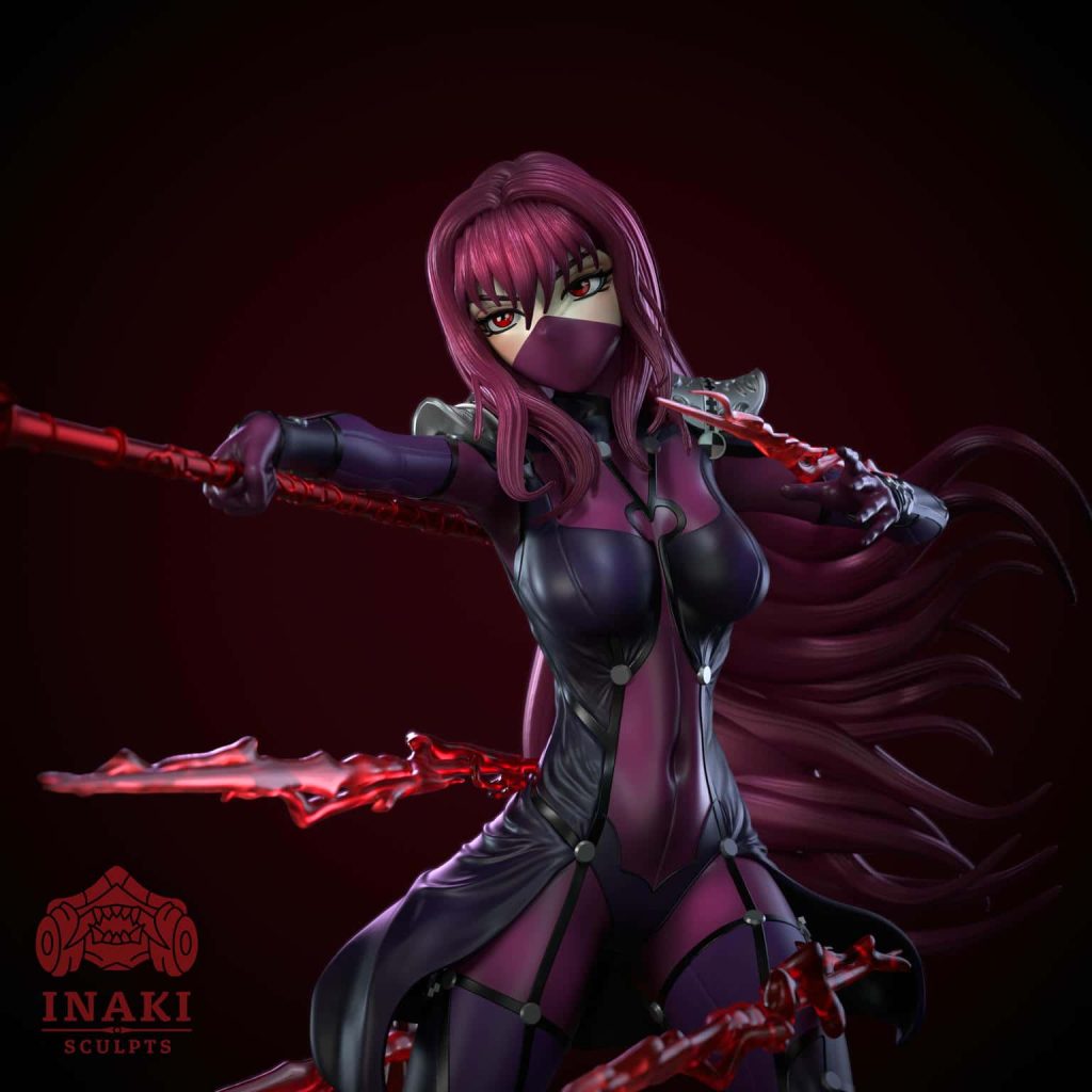 图片[2]-Inaki Sculpts 命运：冠位指定 斯卡哈-P站图纸收藏馆
